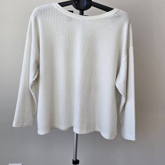 Long Sleeve Ribbed Shirt, Size: XL - Picture 3 of 6